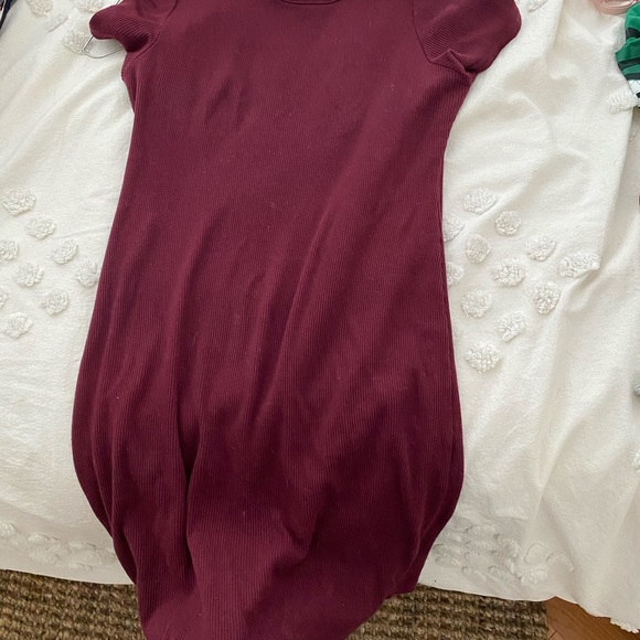 Brandy Melville ribbed tshirt dress - Picture 3 of 4